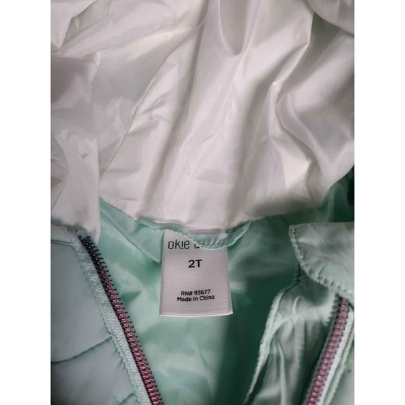 Girls Green Unicorn Jacket Size 2t - Picture 7 of 7